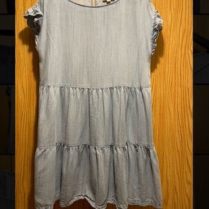 Chambray babydoll dress from Ann Taylor Loft